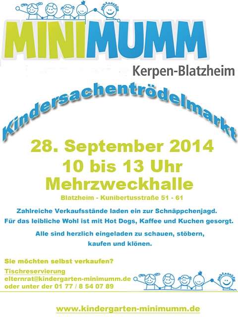 Kindersachentrdelmarkt im miniMUMM