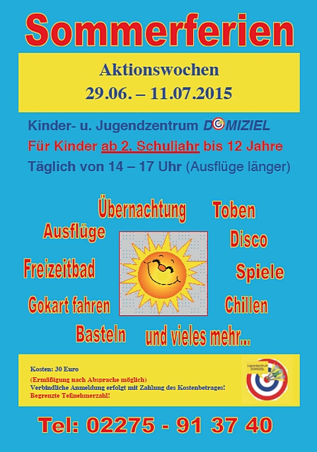 Sommerferien im Juze