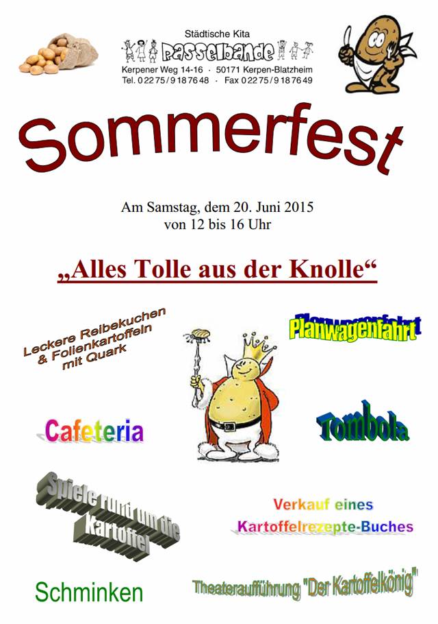 Sommerfest in der Rasselbande