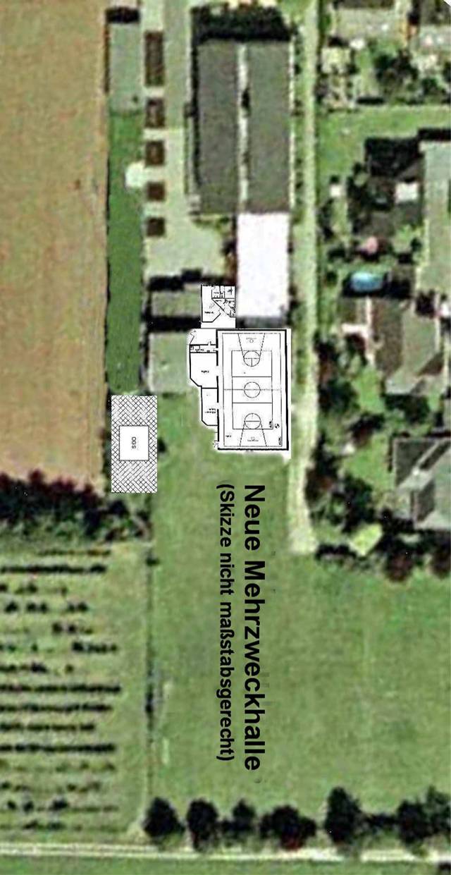 Plan neue Mehrzweckhalle