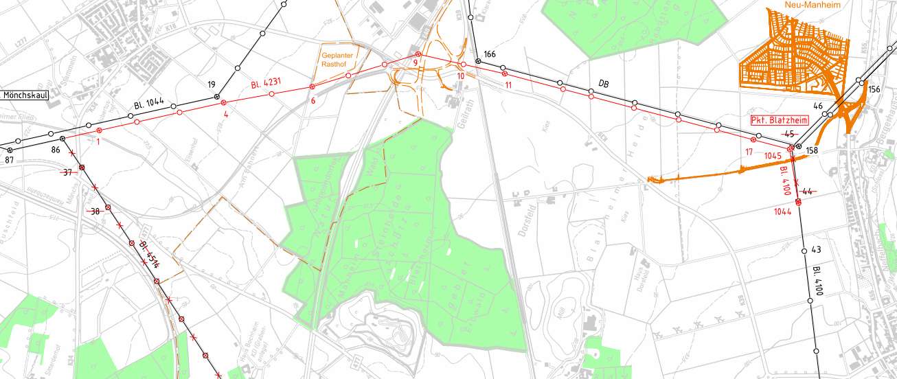 Planfeststellungsverfahren fr neue Hochspannungsleitung