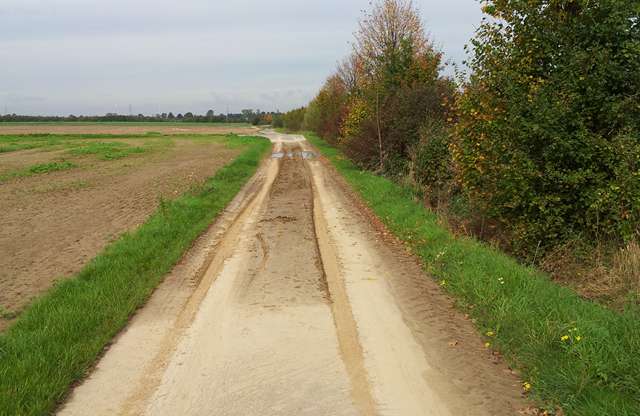 Radweg berflutet