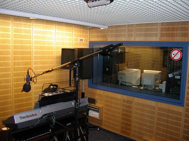 Aufnahme im Tonstudio