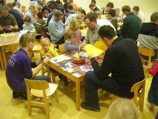 Laternen basteln 2010
