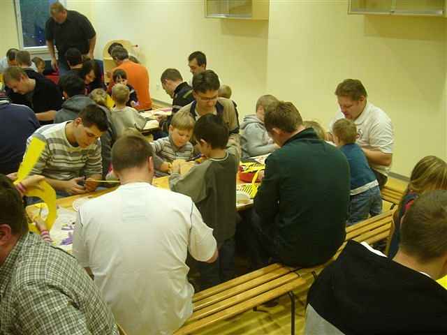 Laternen basteln 2010