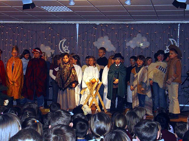 Weihnachtsfeier Schule