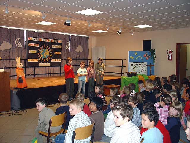 Ferienbeginn in der Schule