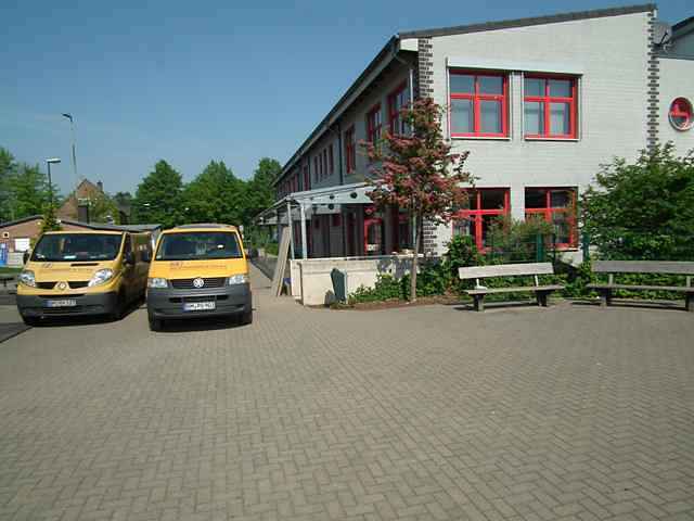 Eingeworfene Scheiben