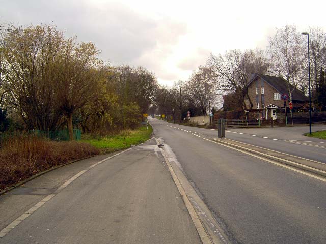 Radweg nach Golzheim