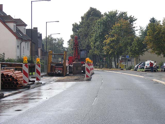 Kanalbau begonnen