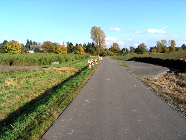 Baustelle fr Brcke