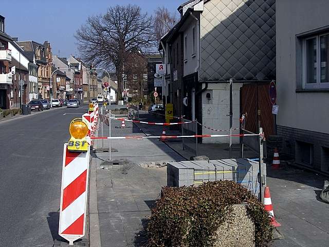 Gehweg instand gesetzt