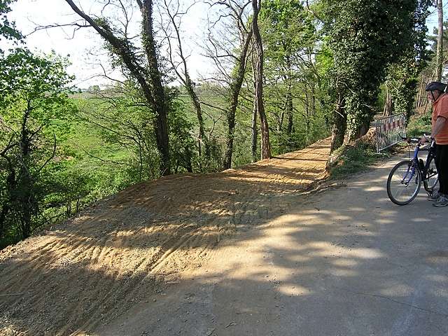 Radweg am Neffelbach