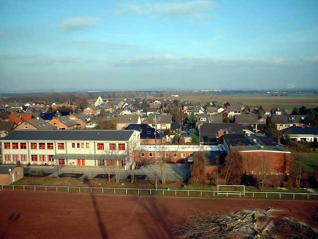 Blick von der Drehleiter