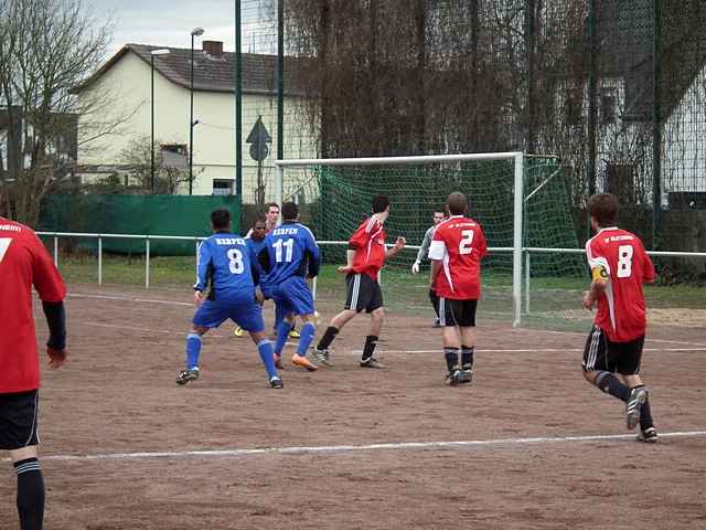 Spiel gegen Blau-Wei Kerpen
