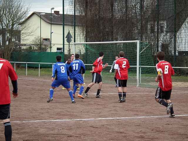 Spiel gegen Blau-Wei Kerpen