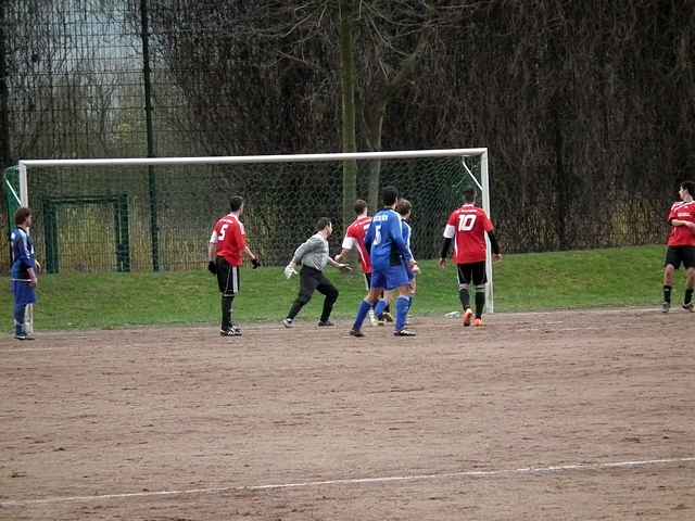 Spiel gegen Blau-Wei Kerpen