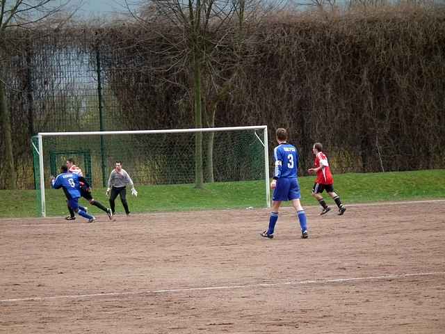 Spiel gegen Blau-Wei Kerpen