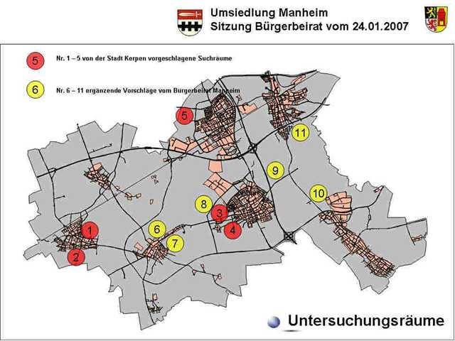 Umsiedlung Manheim