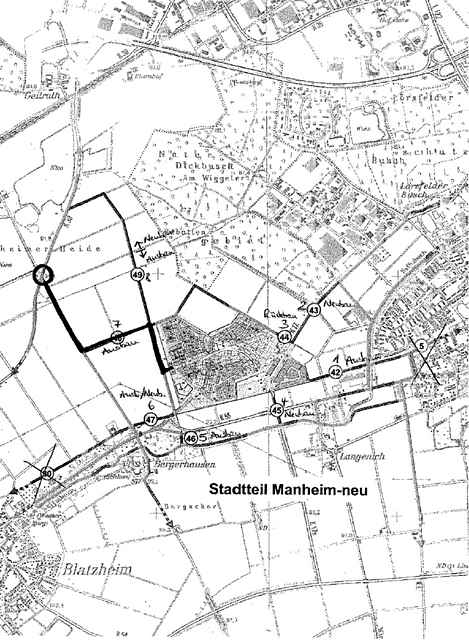 Verbindungsstrae Bergerhausen Dorsfeld