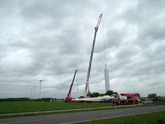 Abbau der Windrder