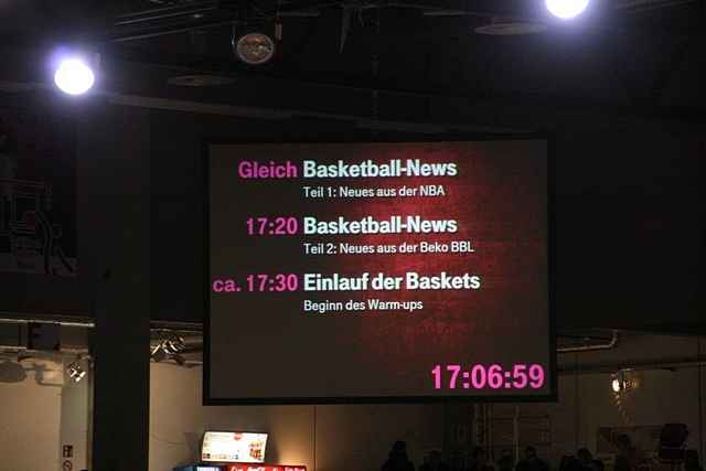Tigers bei Telekom-Baskets