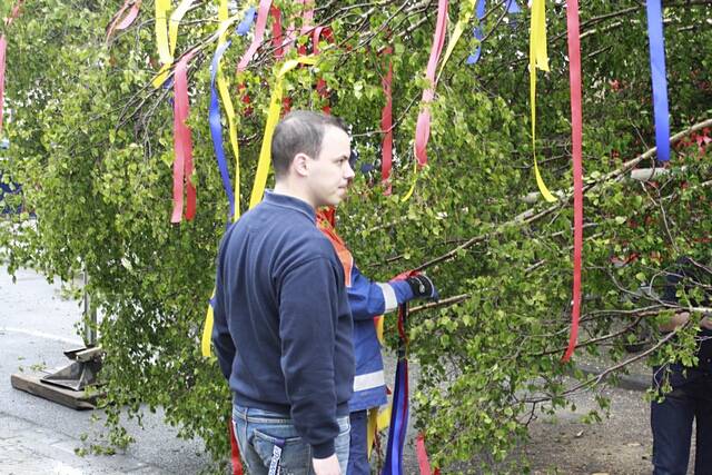 Maibaum der Feuerwehr