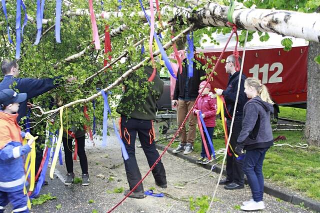 Maibaum der Feuerwehr