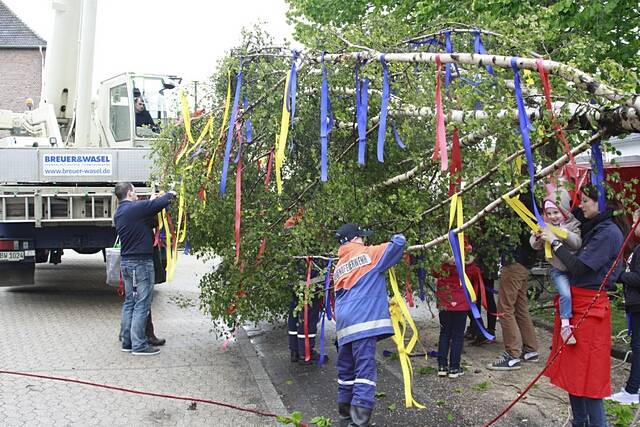 Maibaum der Feuerwehr