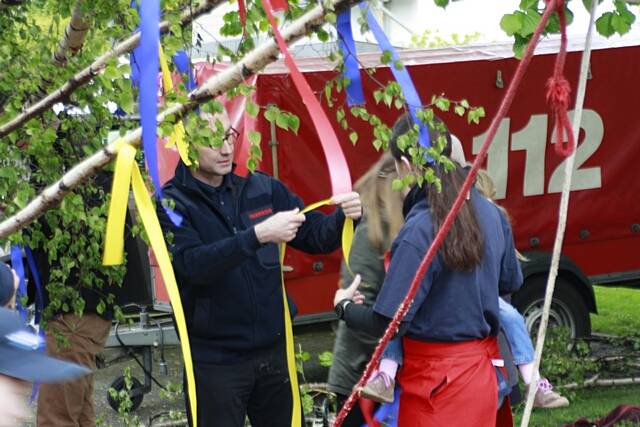 Maibaum der Feuerwehr