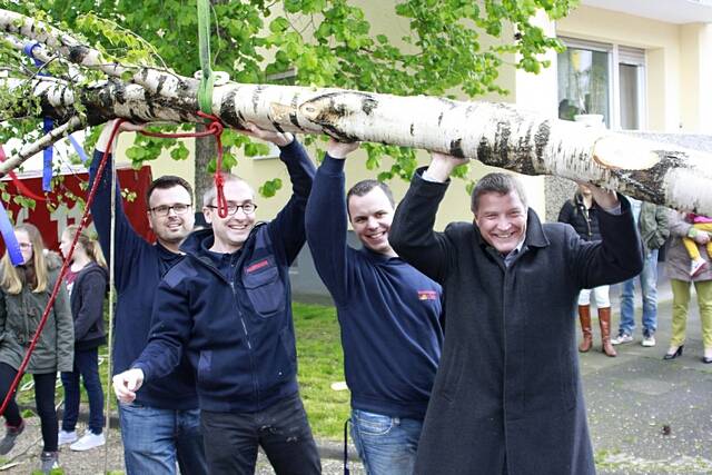 Maibaum der Feuerwehr