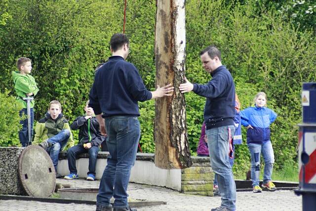 Maibaum der Feuerwehr