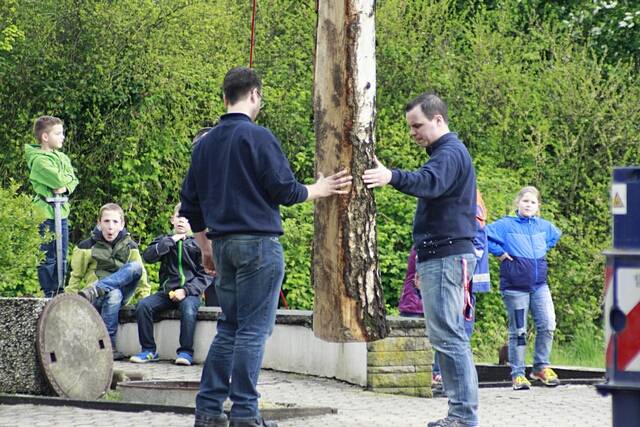 Maibaum der Feuerwehr