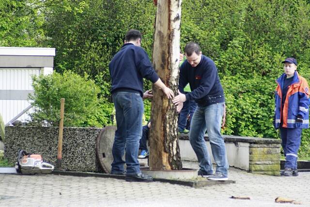 Maibaum der Feuerwehr