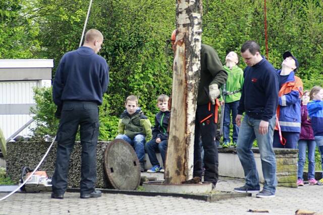 Maibaum der Feuerwehr