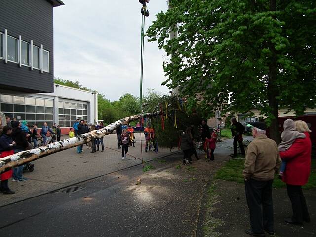 Maibaum der Feuerwehr