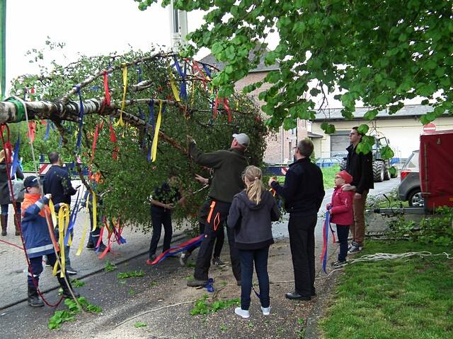 Maibaum der Feuerwehr