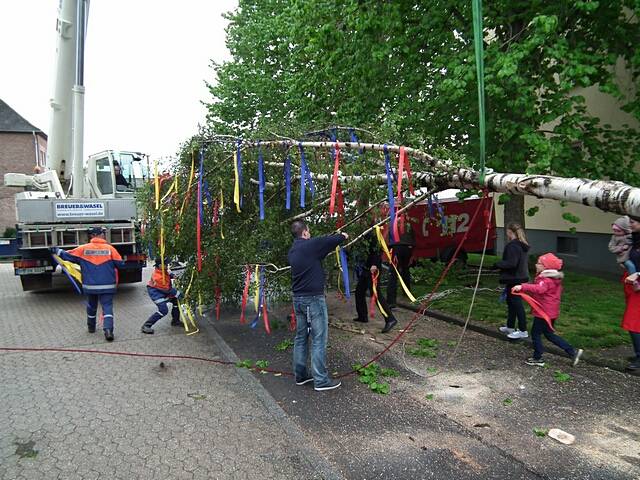 Maibaum der Feuerwehr