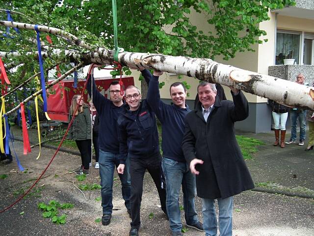 Maibaum der Feuerwehr