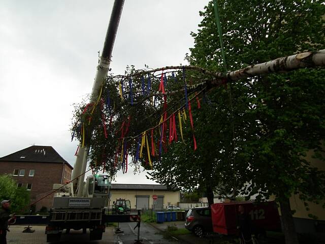 Maibaum der Feuerwehr
