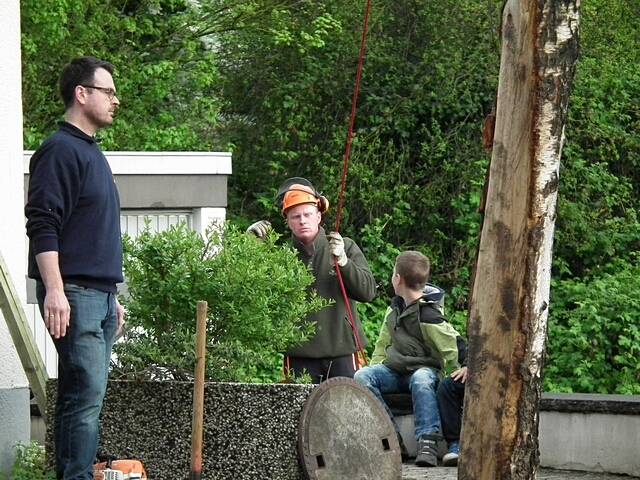 Maibaum der Feuerwehr