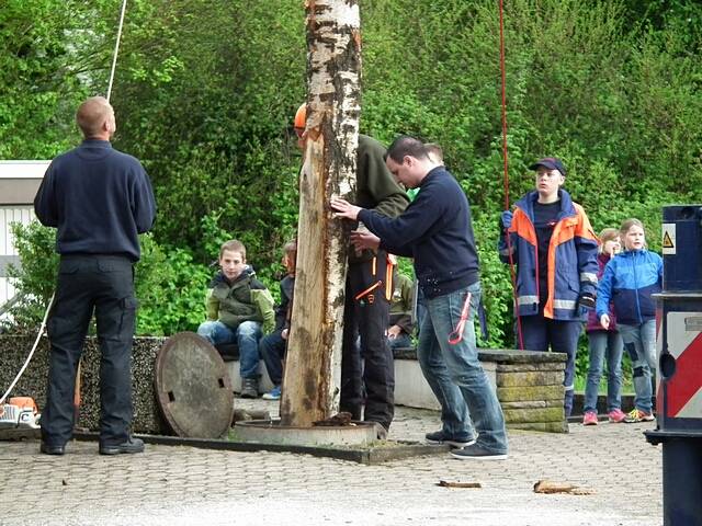 Maibaum der Feuerwehr