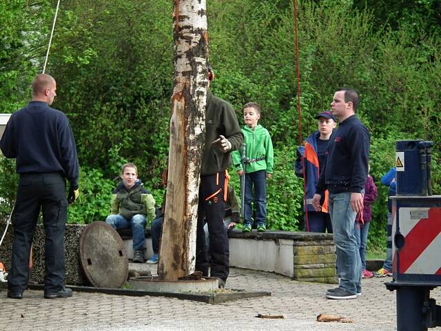 Maibaum der Feuerwehr