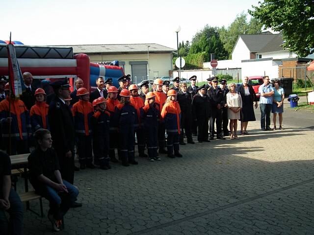 Jubilum der Jugendfeuerwehr