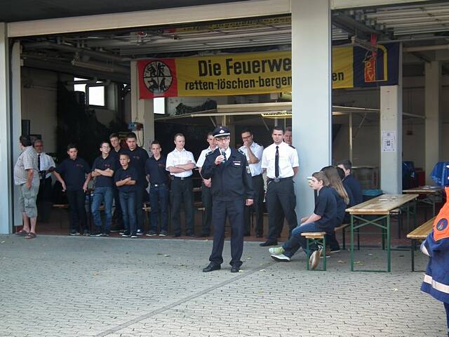 Jubilum der Jugendfeuerwehr