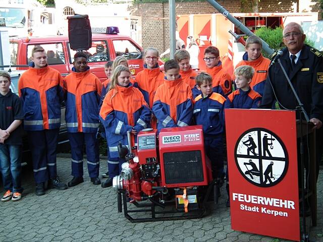 Jubilum der Jugendfeuerwehr