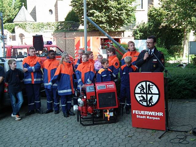 Jubilum der Jugendfeuerwehr