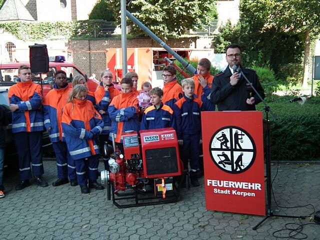 Jubilum der Jugendfeuerwehr