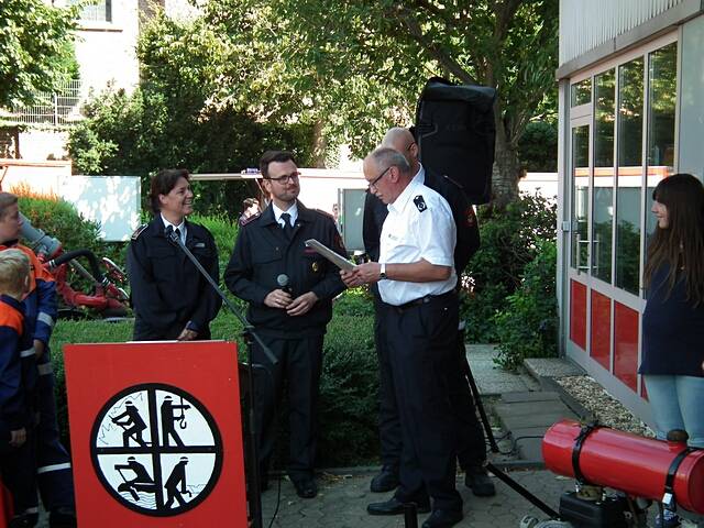 Jubilum der Jugendfeuerwehr