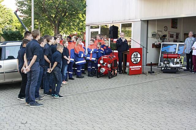 Jubilum der Jugendfeuerwehr